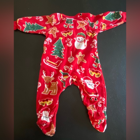 Christmas Pyjamas 3-6 months - Picture 2 of 3